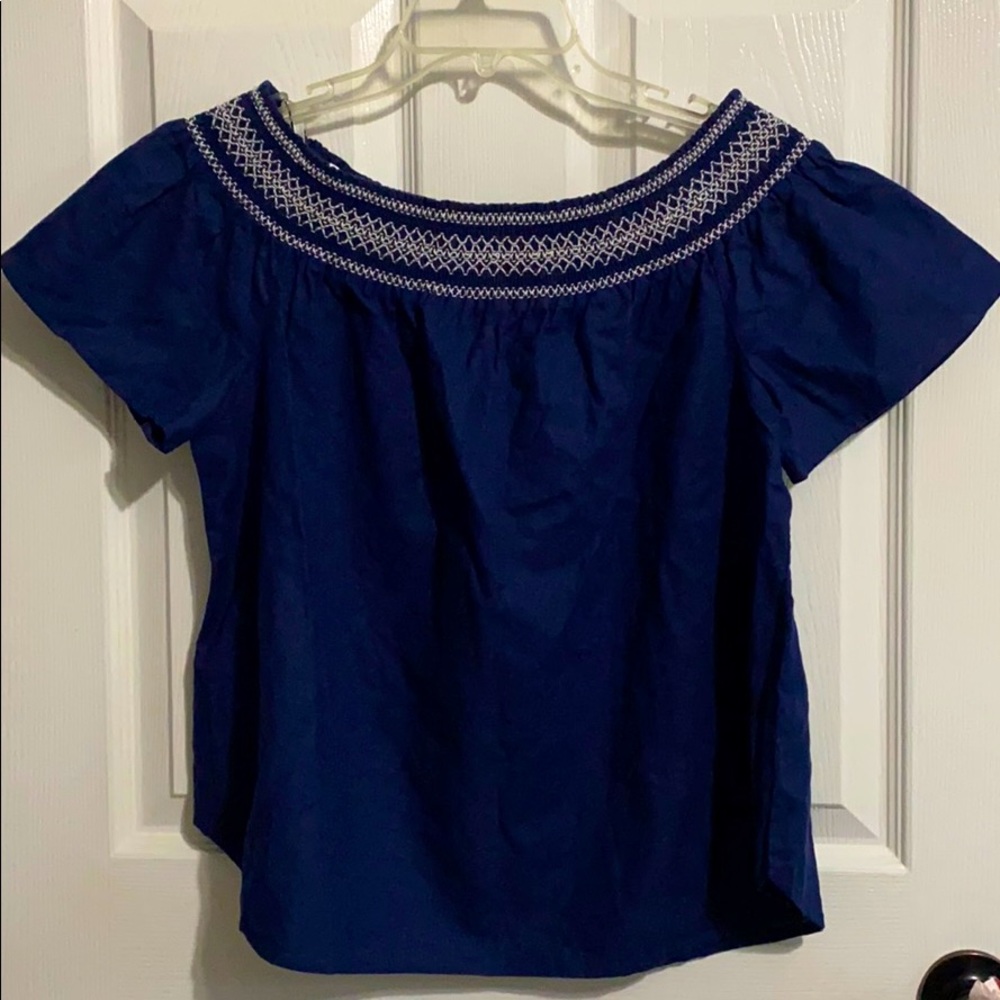 Off the shoulder top
